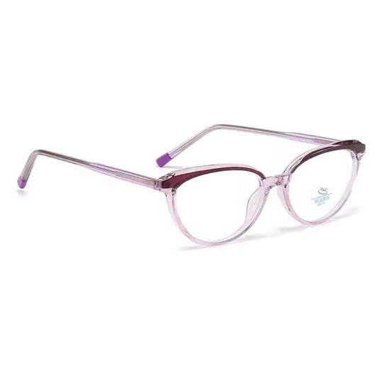 Blue-Cut Computer Glasses | Cat-Eye | Designer | Women's | Purple | 793