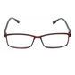 Blue Ray Blocking Square TR90 Computer Glasses (7926 Red Black)