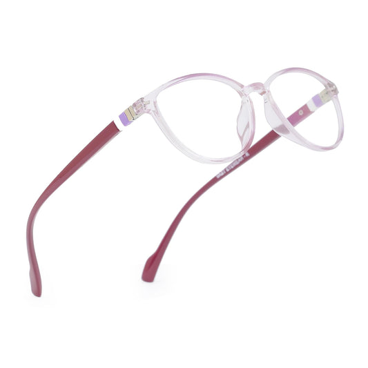 Anti-Glare Cat Eye Women's Computer Glasses (7921 Pink Pink)