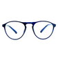 Blue Ray Blocking Computer Glasses Round TR90 Digital Eyewear (ROUND79 Blue)