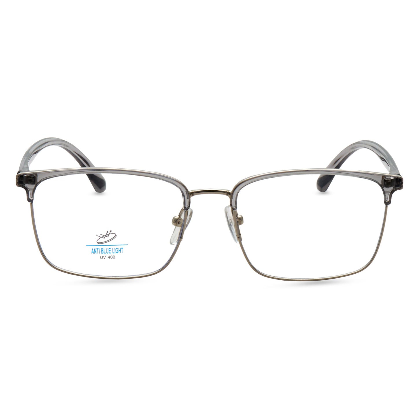 Blue-Cut Computer Glasses | Square | Rectangle | Grey | 797