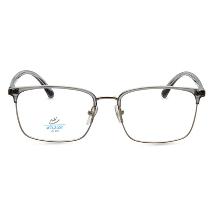 Blue-Cut Computer Glasses | Square | Rectangle | Grey | 797