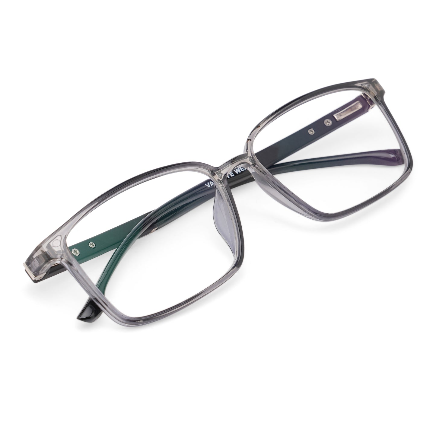 Blue Ray Blocking Rectangle TR90 Computer Glasses (8002 Grey)