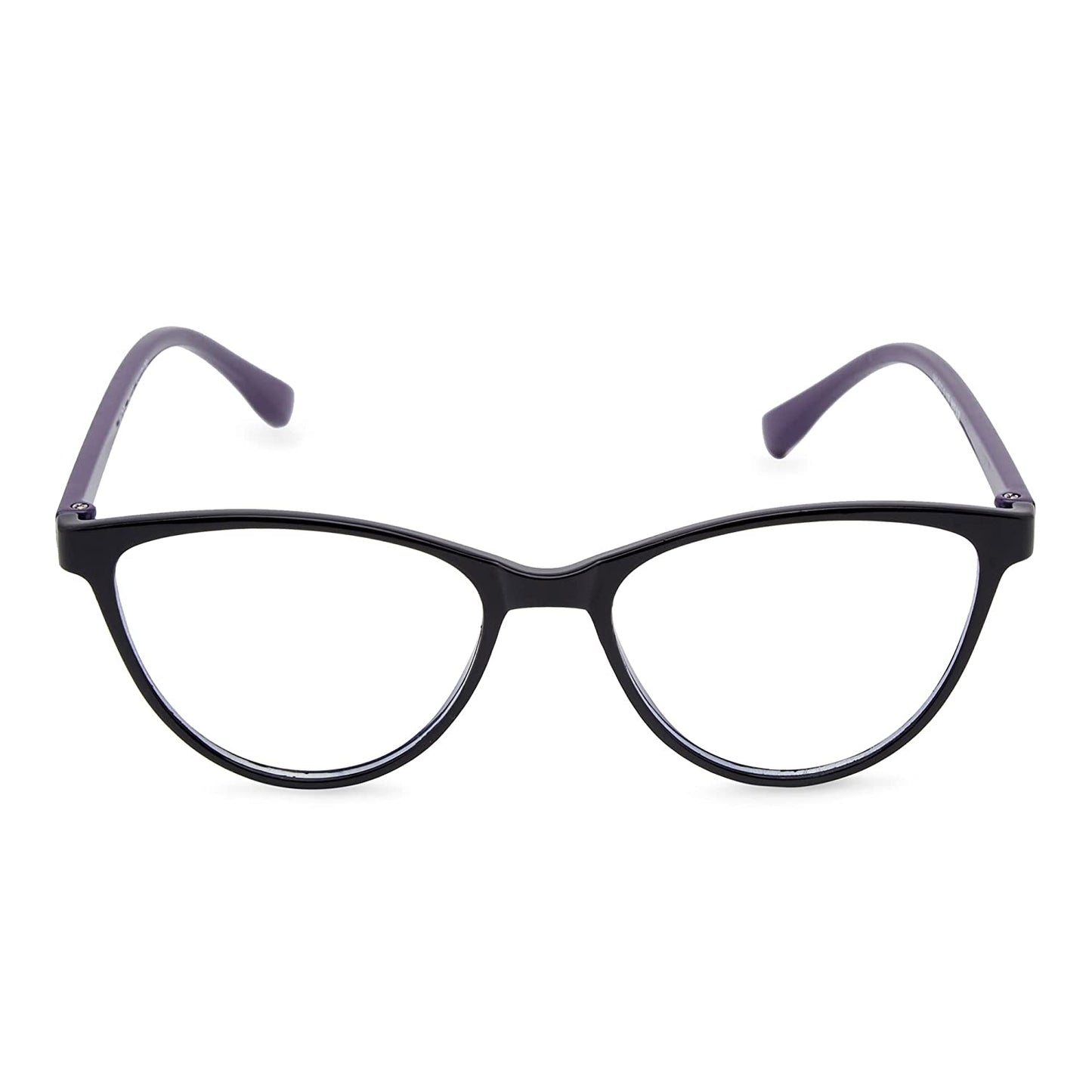 Blue-Ray Blocking Women's Cat Eye Computer Glasses (7923 Black)