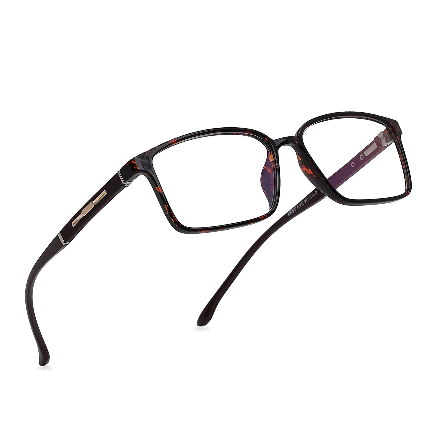 Photochromic Day & Night Computer Gaming Glasses + Sunglasses Unisex Wayfarer Eyewear (8002 Brown Dammy)