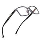 Blue Ray Blocking Rectangle TR90 Computer Glasses (8002 Grey)