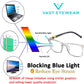 Combo Of Kids Wayfarer Anti Glare Blue Ray Blocking Computer Glasses (Grey, Light Blue)