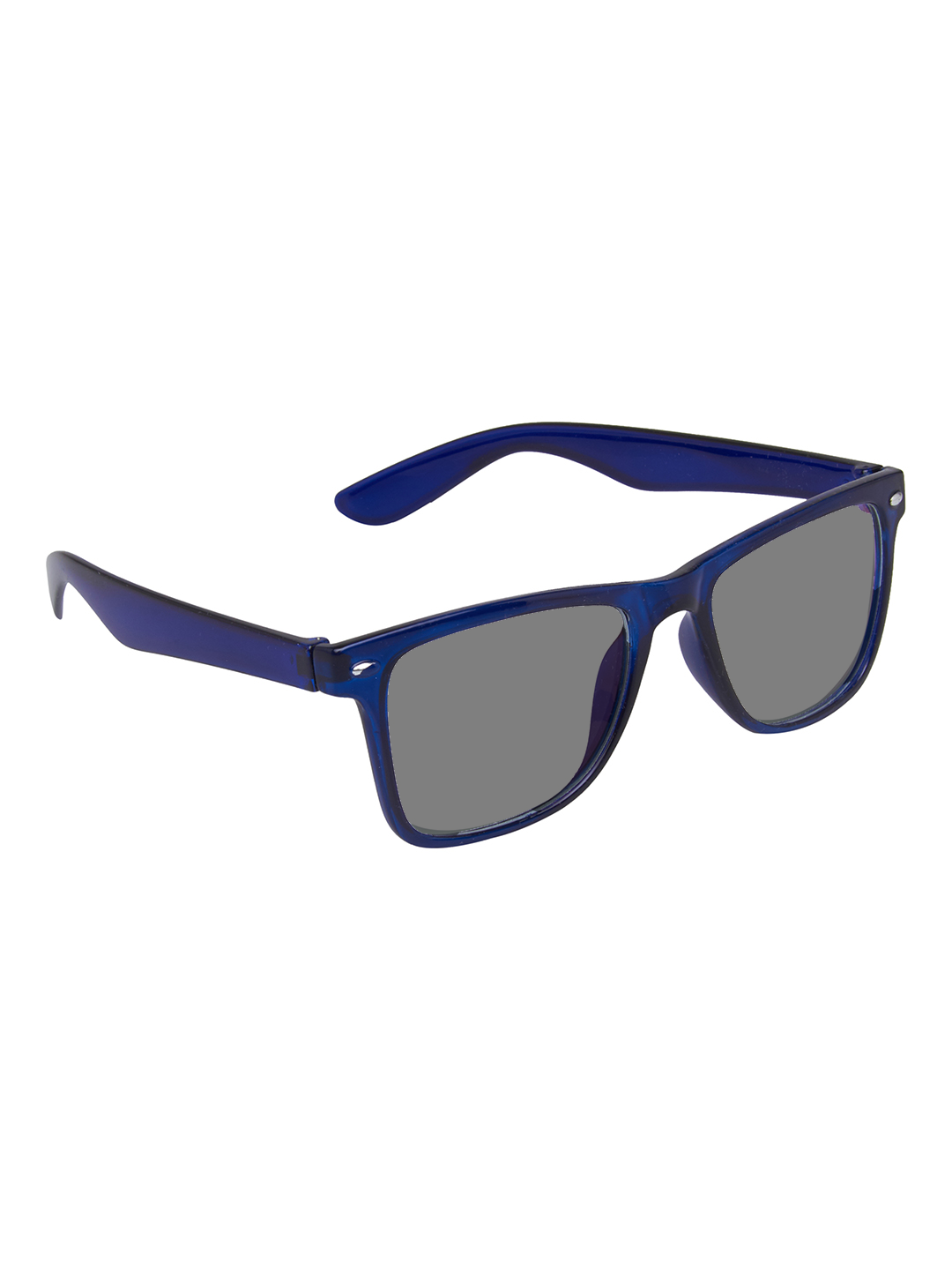 Photochromic Day & Night Computer Gaming Glasses + Sunglasses Unisex Wayfarer Eyewear (7979 Blue)